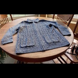 Zipper Front Sweater